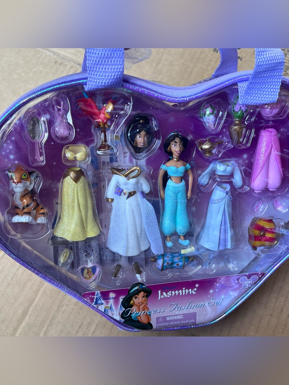 Disney Parks JASMINE Fashion Set Princess Doll Polly Pocket Vintage HTF